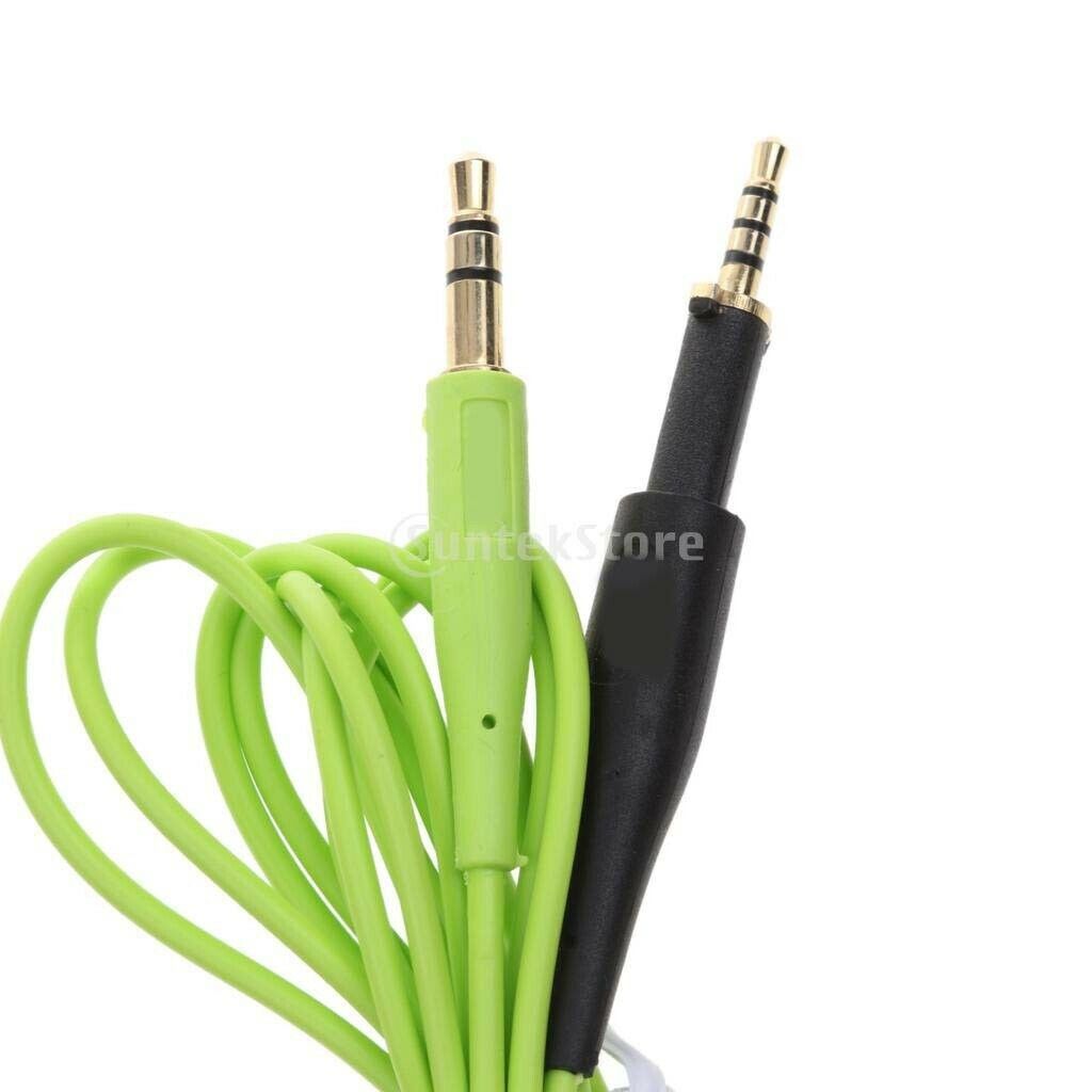 2piece Replacement Audio Cable for AKG K450/Q460/K451/K480 Headset Headphone