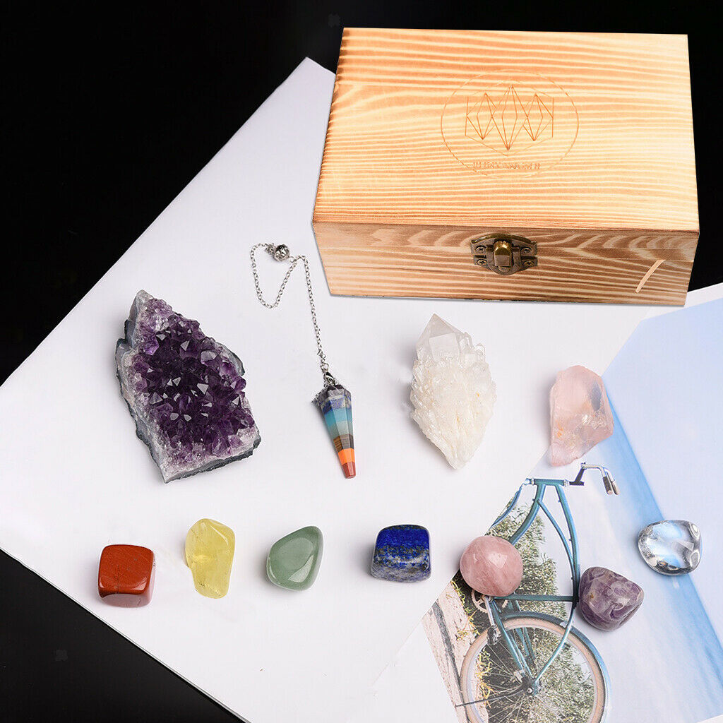 Natural Crystals Amethyst Minerals Specimen Meditation Collection
