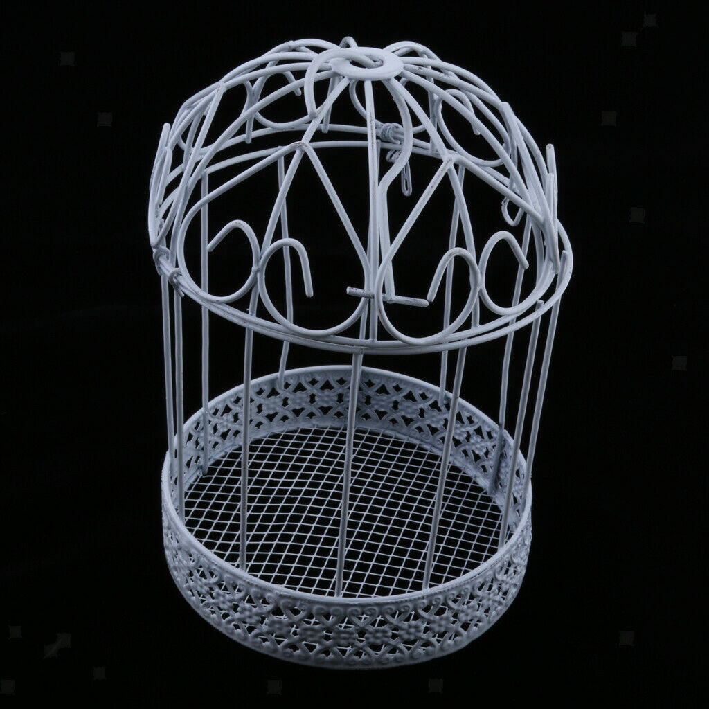 Iron Birdcage Frame Wire Succulent Pot Metal Planter Iron Plant Basket 13cm