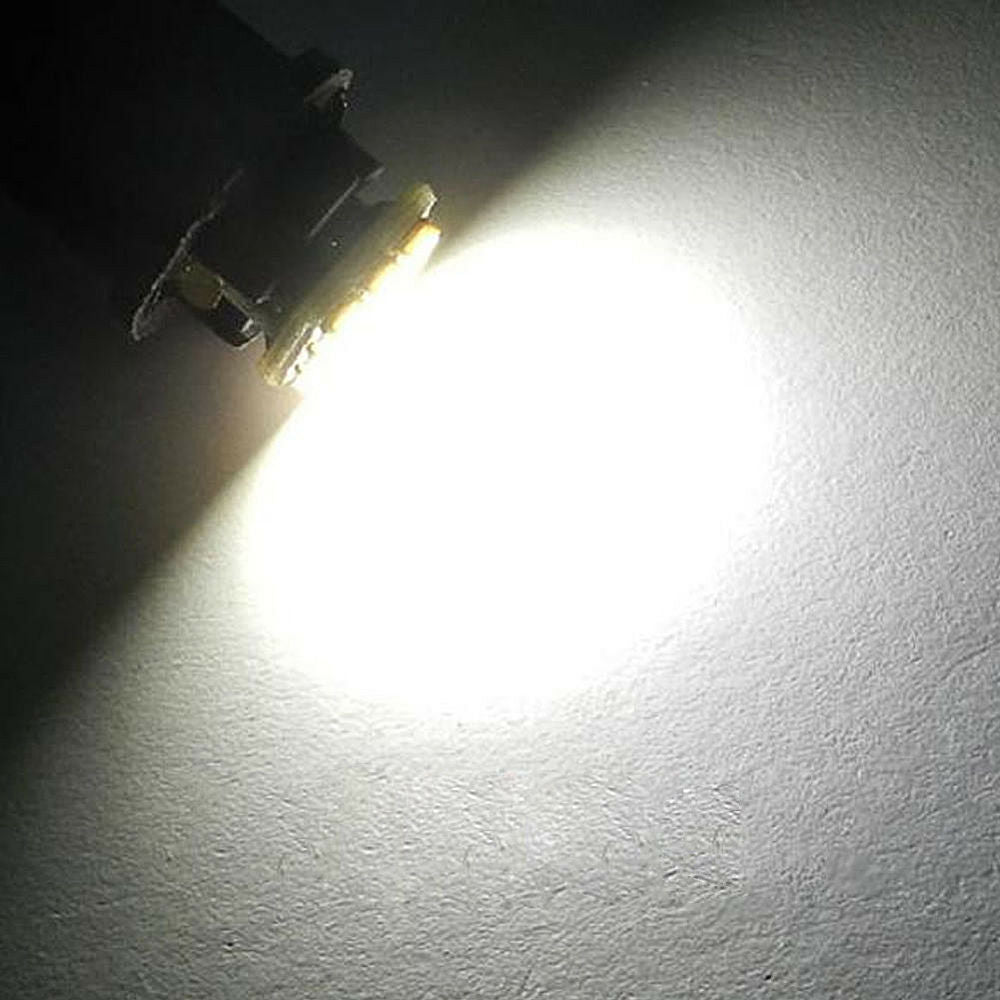 10Pcs T10 LED White 9SMD Car License Plate Light Tail Bulb 2825 192 194 168 W5W