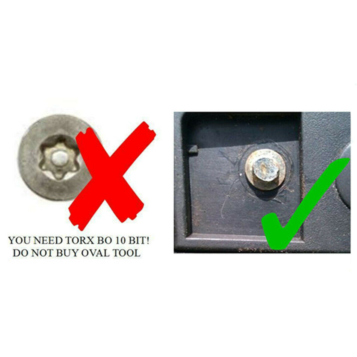 Round Universal Repair Security Tool Key Open Security Oval Head Screws