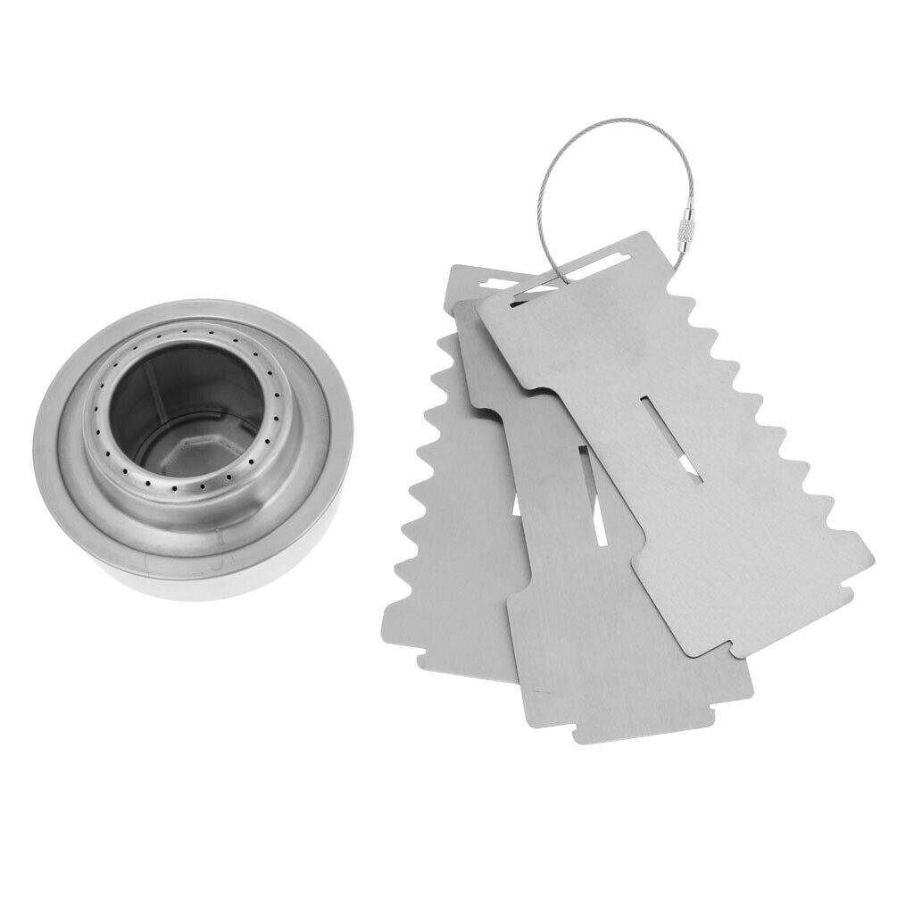 Alcohol Stove Burner - Alcohol Stove for Backpacking, Camping,