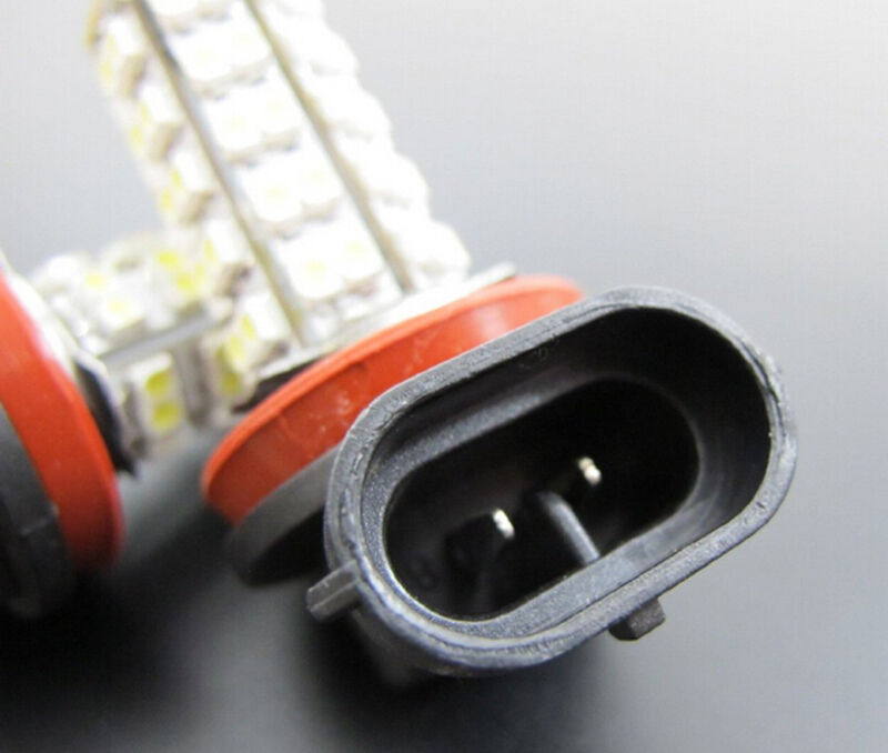2X Car LED Light HID White 68 SMD H11 LED Fog light Bulb for  3E90 Practic.l8
