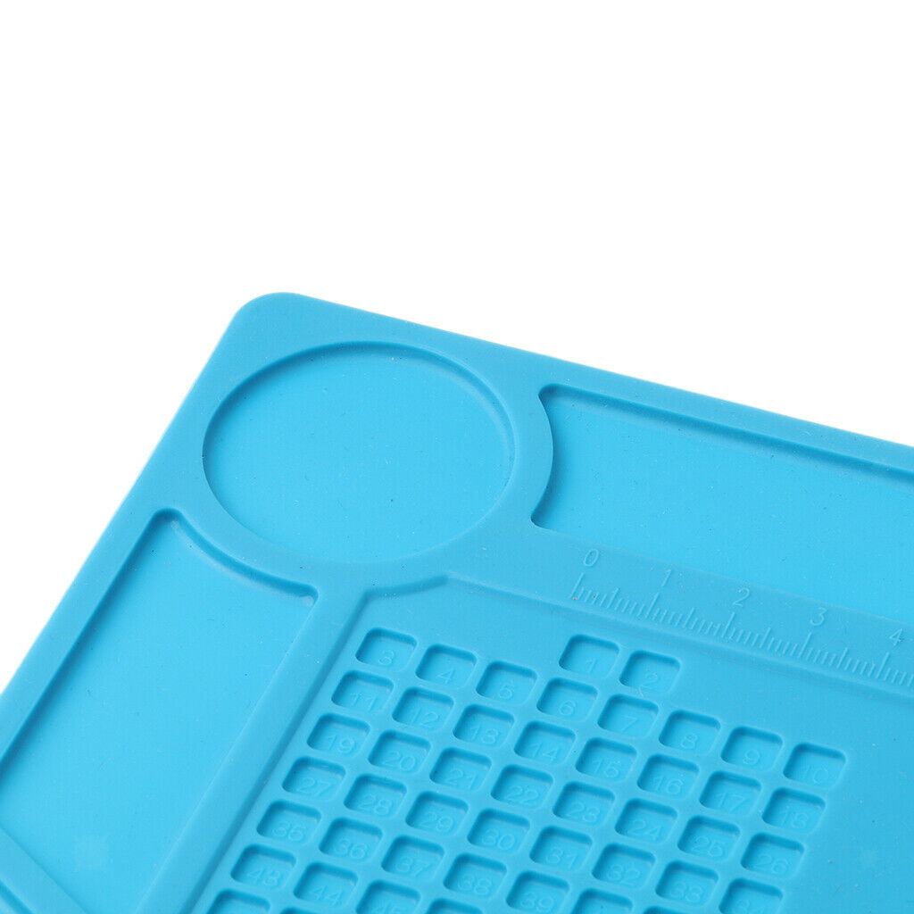 Anti Static Magnetic Heat Insulation Silicone Pad Desk Mat Soldering Repair