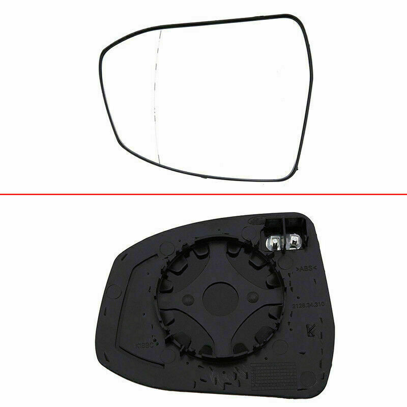 For Ford Mondeo Focus II 02-08 Right Side Door Mirror Glass + Back Plate Heated