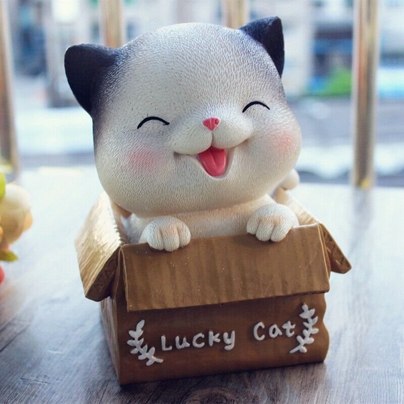 Cute Kitten Piggy Bank,Money Box,Home Decoration Coin Bank Money Piggy Bank M4G4