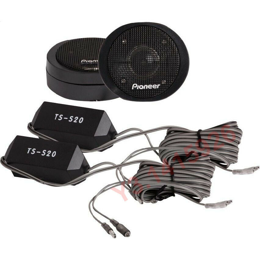 TS-S20 200W Pioneer High Power Car Loud 3/4'' Dome Tweeter Speaker Systems Black