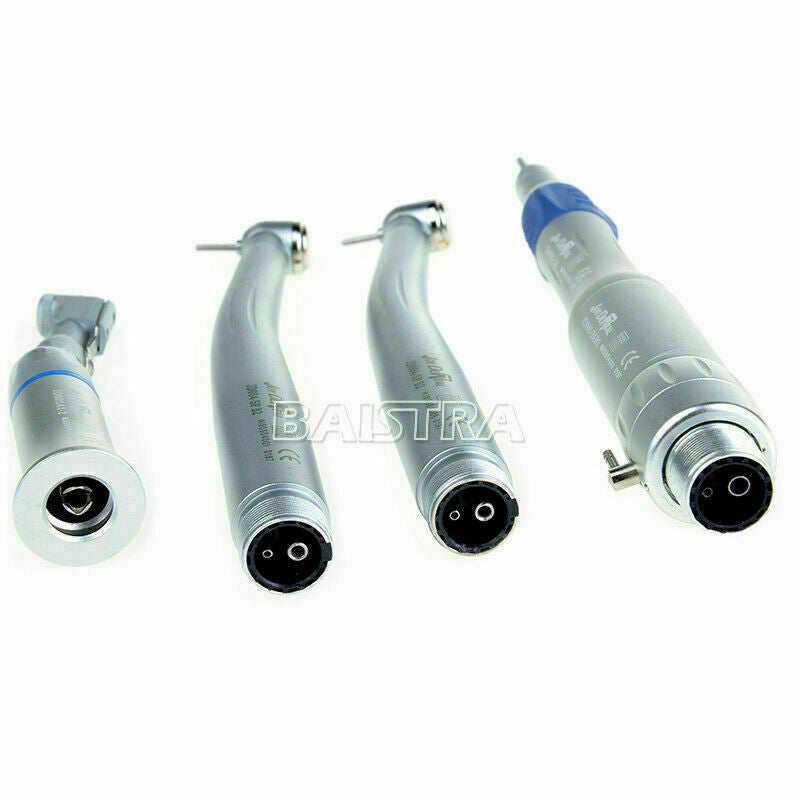 Dental Standard Push Low & High Speed Handpiece+Air Motor Kits Push 2 Holes