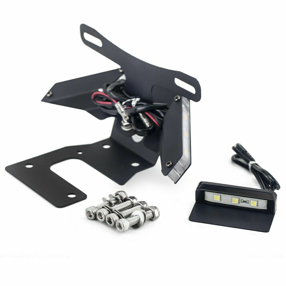 Tail Tidy License Plate Holder LED Turn Light For KAWASAKI Z 900 Z900 2017-2021
