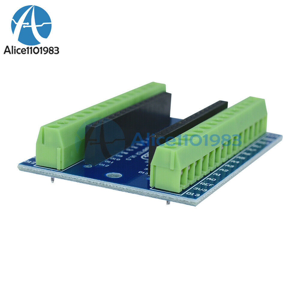 10PCS Terminal Adapter board ATMEGA328P-AU for the Arduino Nano V3.0 AVR Module