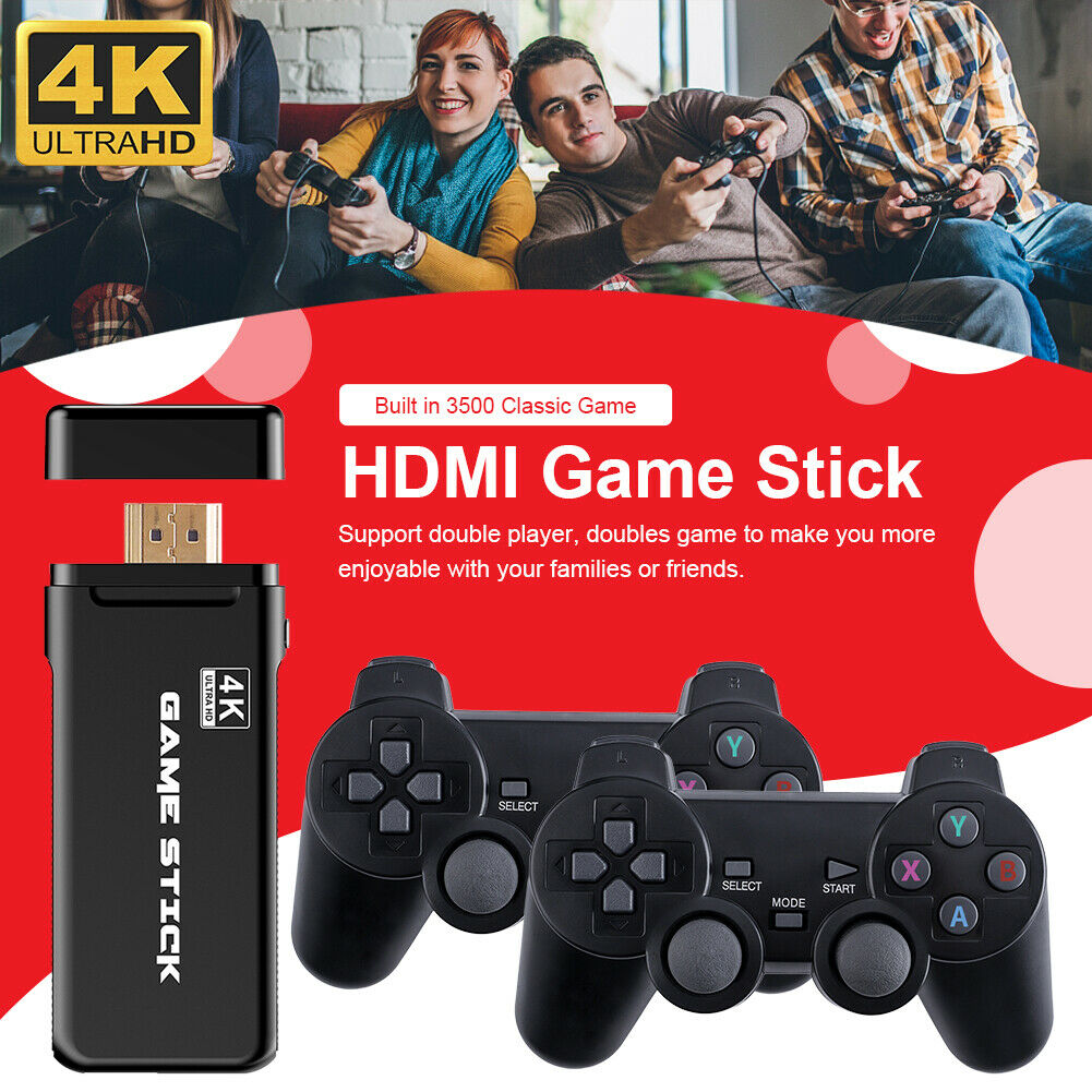 USB Wireless Console Game Stick Video Game Console 8 Bit Mini Retro Controller
