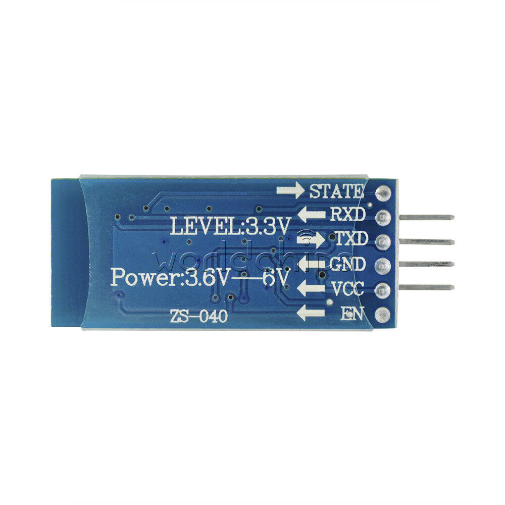 Wireless 4 Pin Bluetooth RF Transceiver Module HC-06 RS232 With backplane BEST