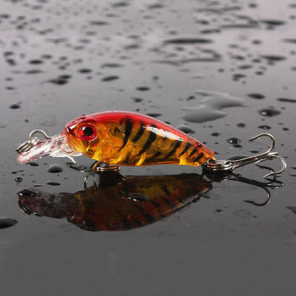 Fishing Lures Baits Vivid Crankbaits Hooks Minnow Baits Tackle 4.5cm/4g .l8