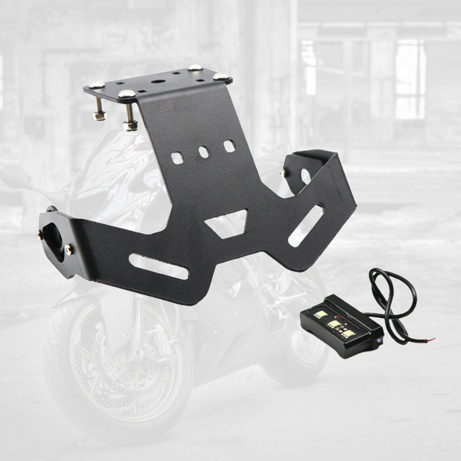 Rear Tail Tidy LED License Plate Light Bracket for  MT-15 2019-2020
