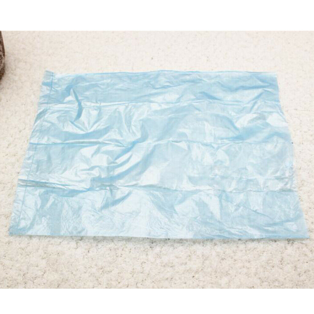 10pieces Disposable Diaper Bag Refills Waste Bag Blue for Kids Pet Accs
