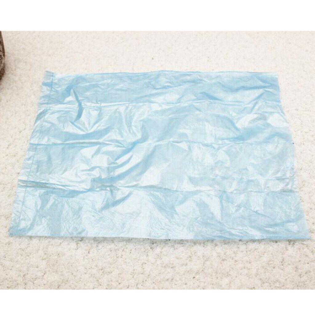 10pieces Disposable Diaper Bag Refills Waste Bag Blue for Kids Pet Accs