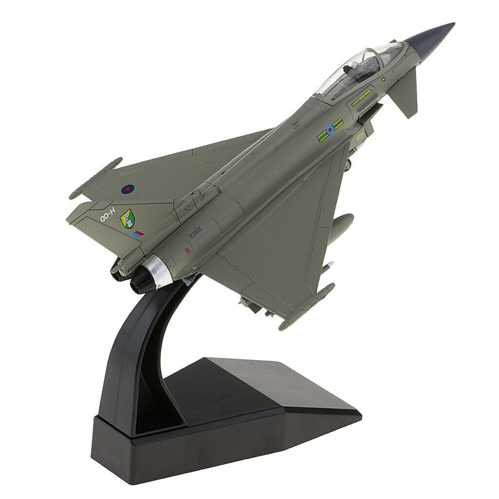Typhoon Fighter Aircraft - Solid Built 1/100 Scale EF-2000 Fighter