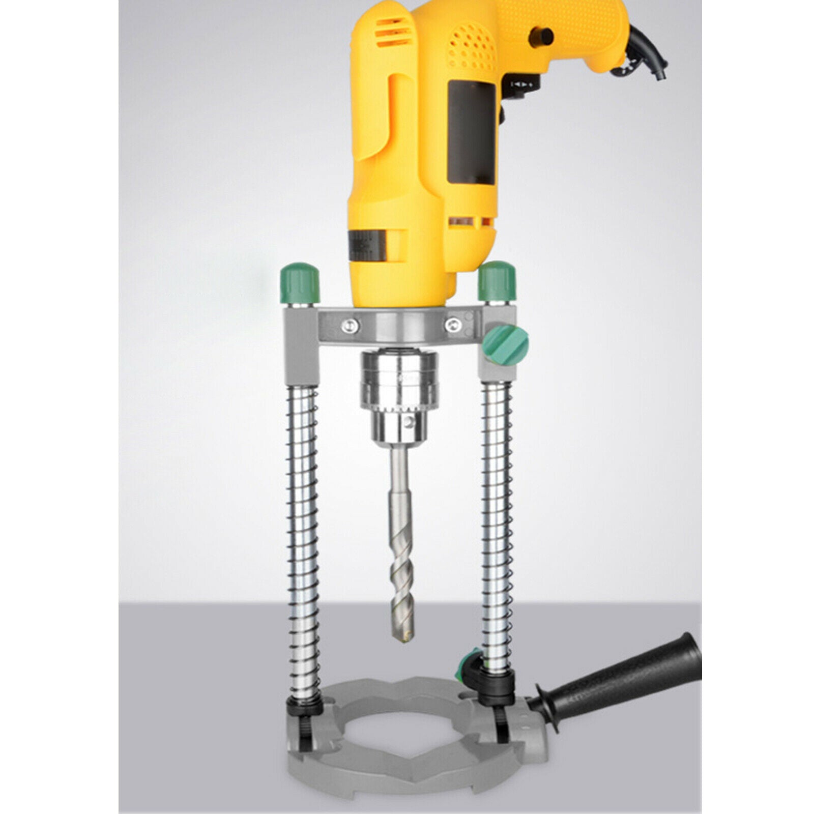 Portable Electric Drill Bracket Adjustable Attachment Table Clamp Support