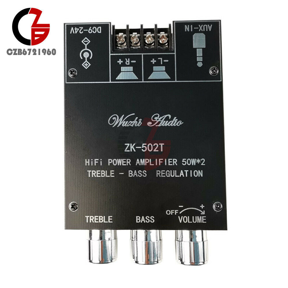 TPA3116 50W*2 Bluetooth 5.0 Dual Channel Stereo Audio Amplifier Board Subwoofer