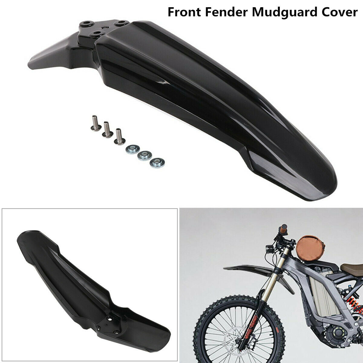 1Pcs Motorcycle Electric Dirt Bike Front Fender Mudguard Cover Mud Guard Protect
