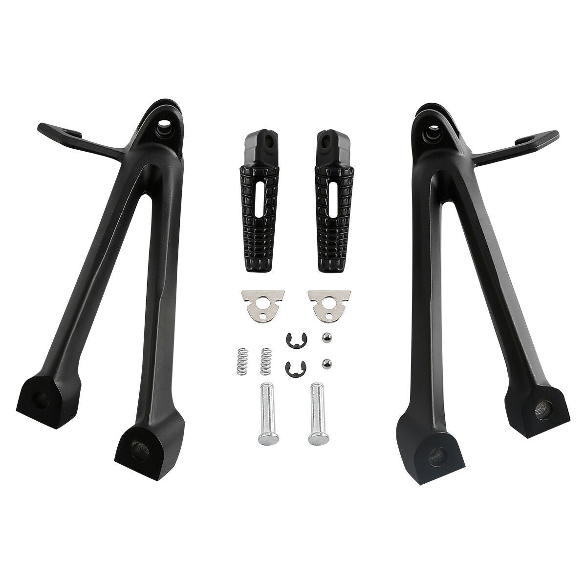 Rear Passenger Footrest Foot Pegs Fit For Suzuki GSXR600 GSXR750 2006-2007