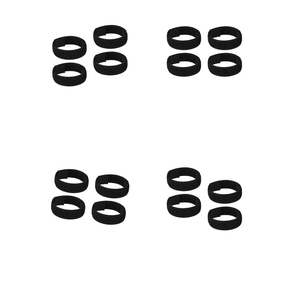 20 Pcs Chicken Collar Anti Crow Rooster Collar For Poultry Chicken Duck - Black