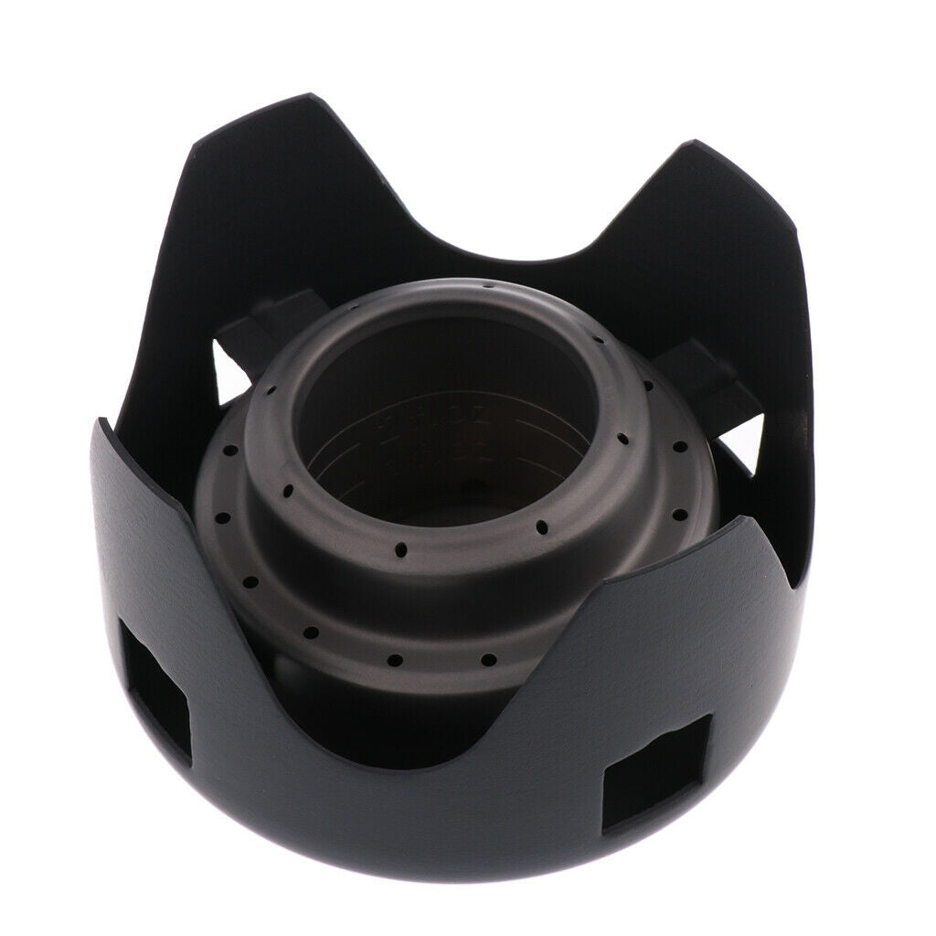 Mini Alcohol Stove for Backpacking, 80ml Ultralight Titanium Spirit Burner for