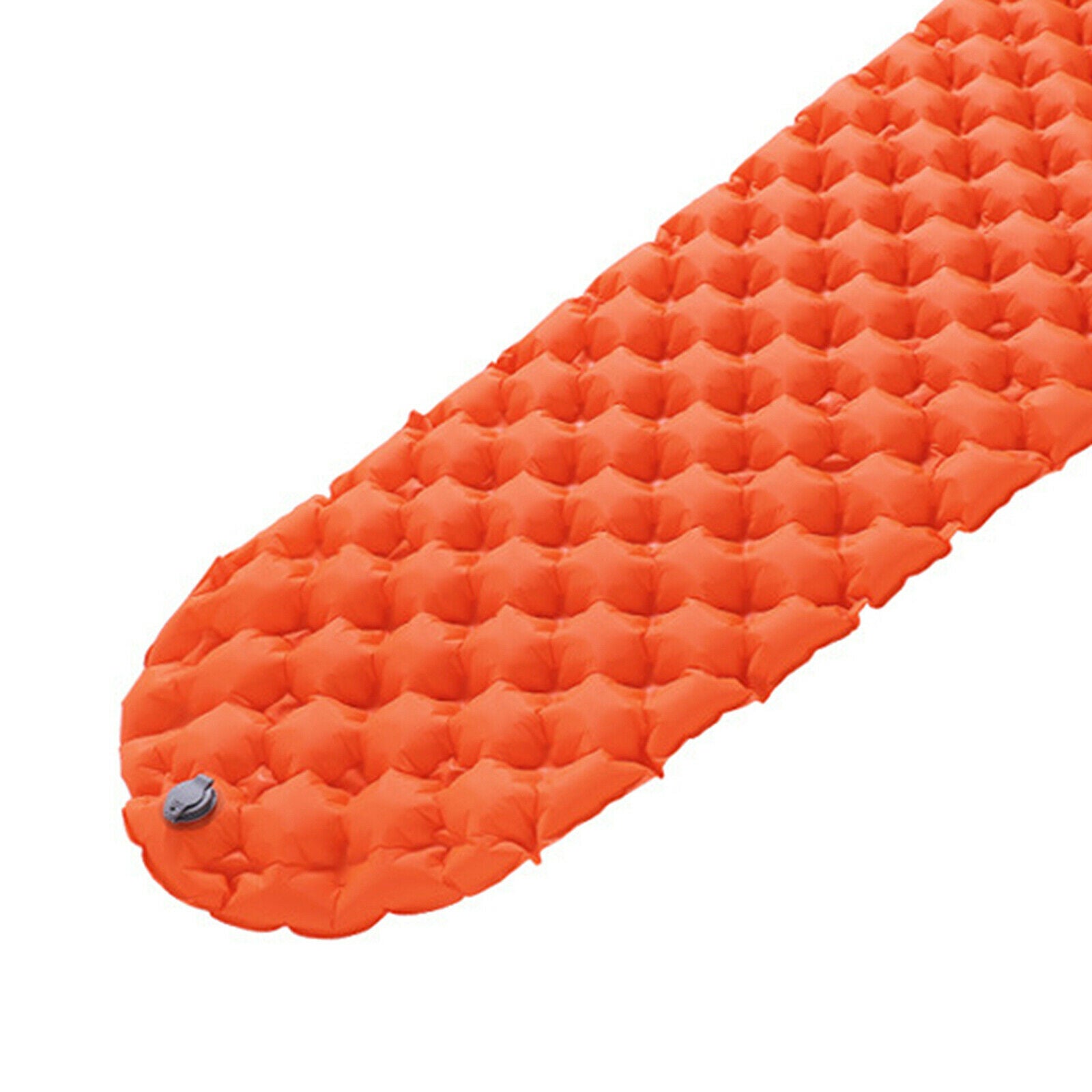 Sleeping Pad Inflatable Tent Sleep Mat Soft Sleep Pads Cushion & Bag Orange