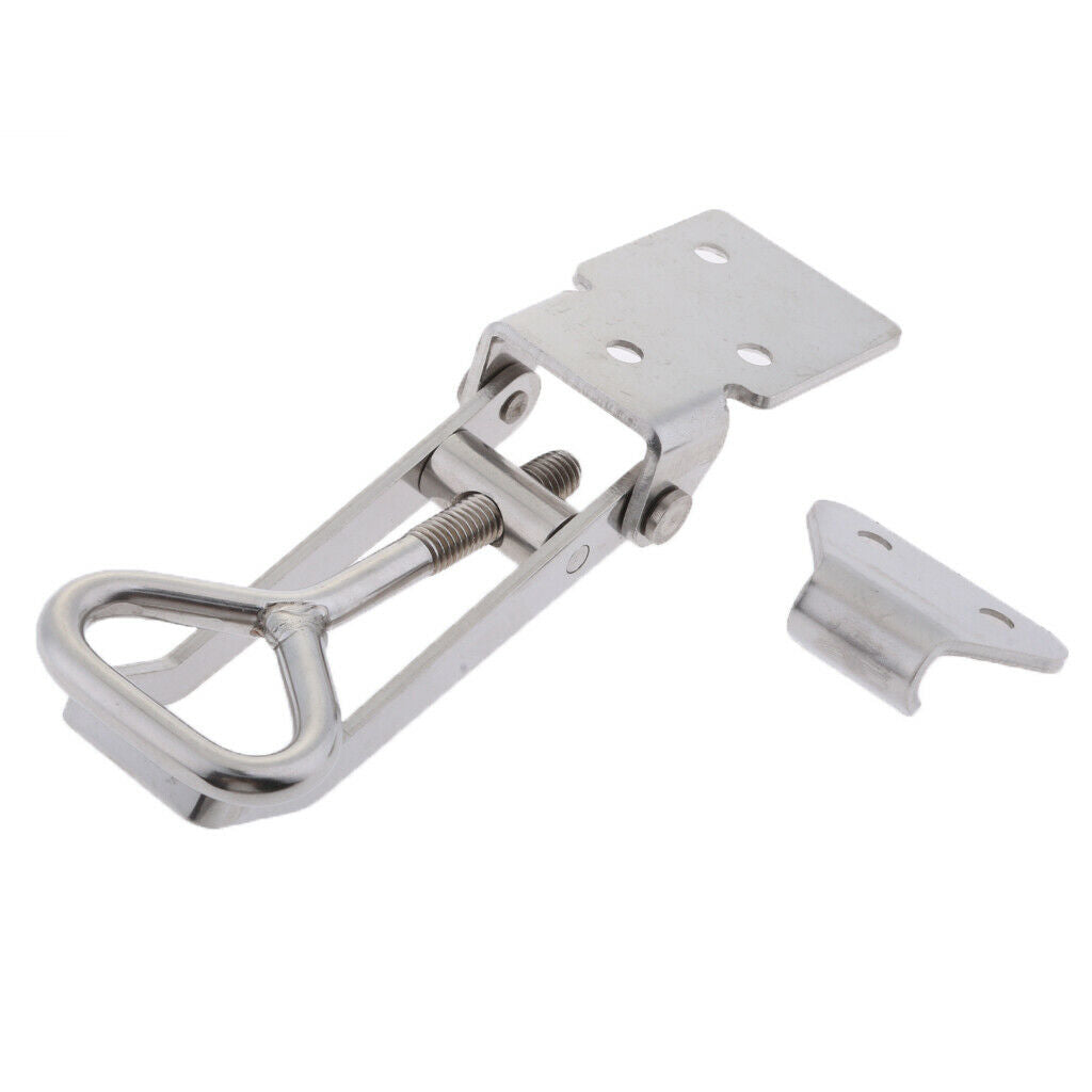 Adjustable Type 1 Anti-Rattle Latch Lock Locking Stainless Steel Latch Boat