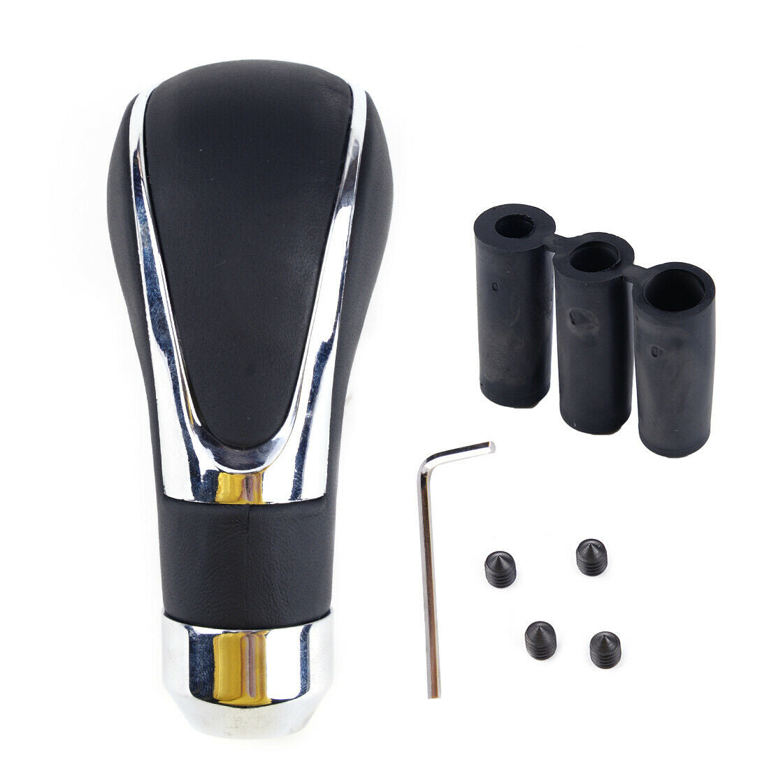 Metal Automatic Manual Gear Shift Knob Shifter Lever Stick Universal as
