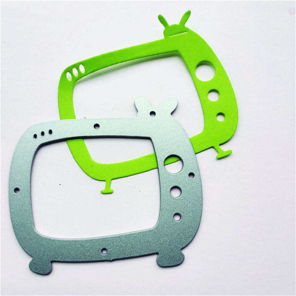Delicate Television Framed Cutting Dies For Scrapbooking Card Craft Deco.l8