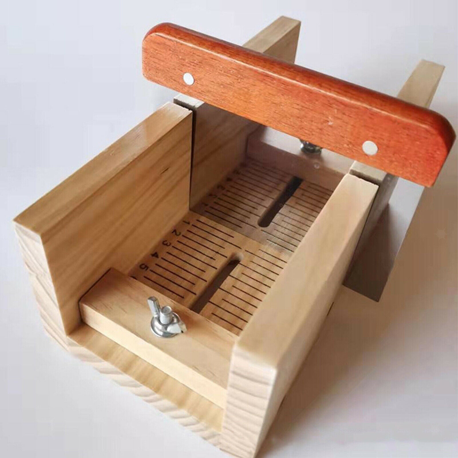 Adjustable Wood Soap Shape Loaf Straight Cutter Planer Silicon Beveler Box