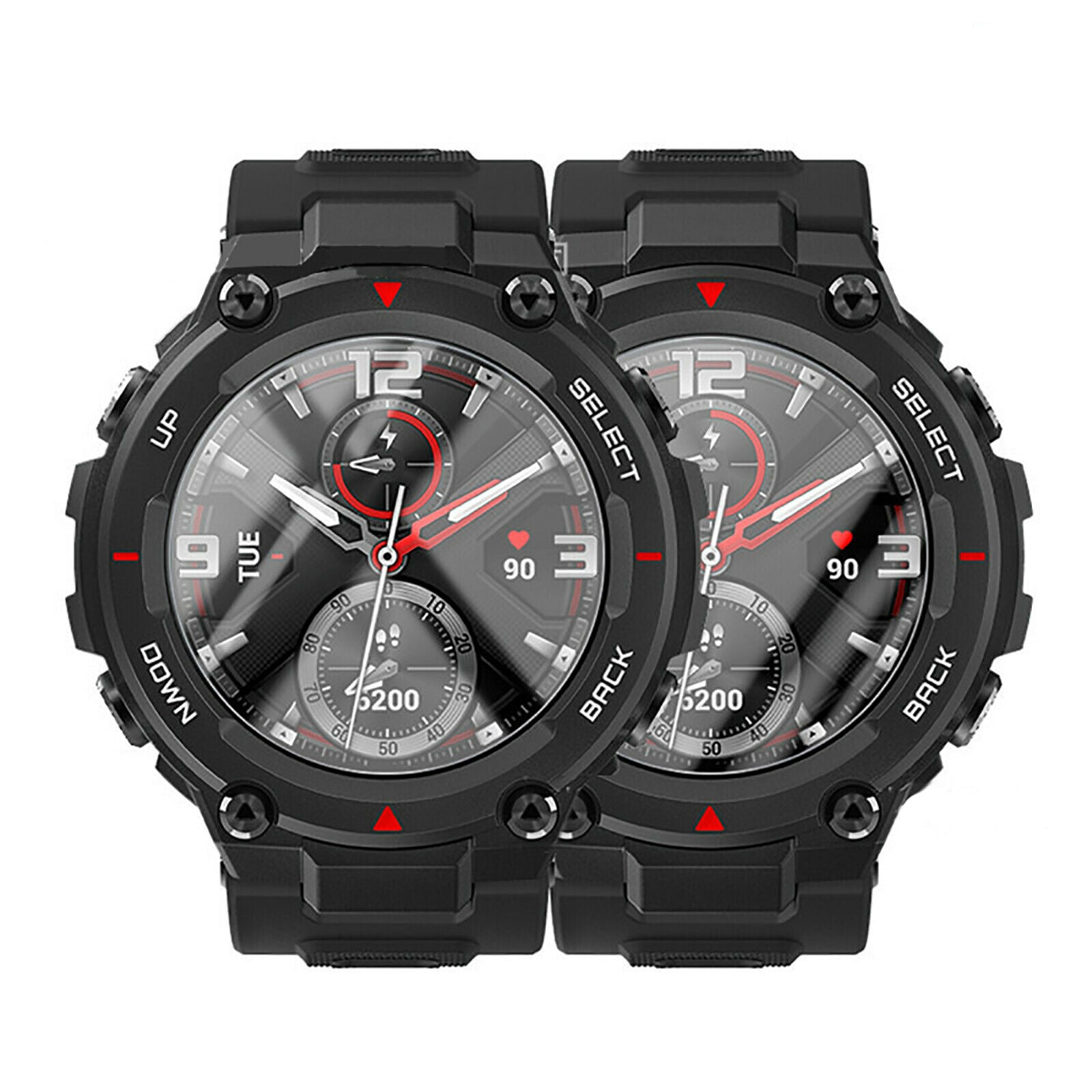 Tempered Glass Film Protector Clear Cover for Huami Amazfit T-REX Smart Watch