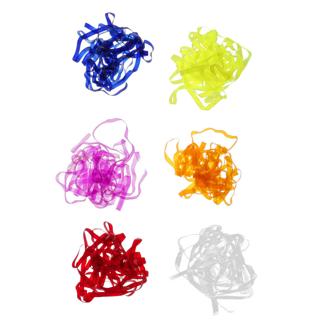 6 Pieces Fly Tying Rubber For The Production Of Carp Fishing Baits - Colorful