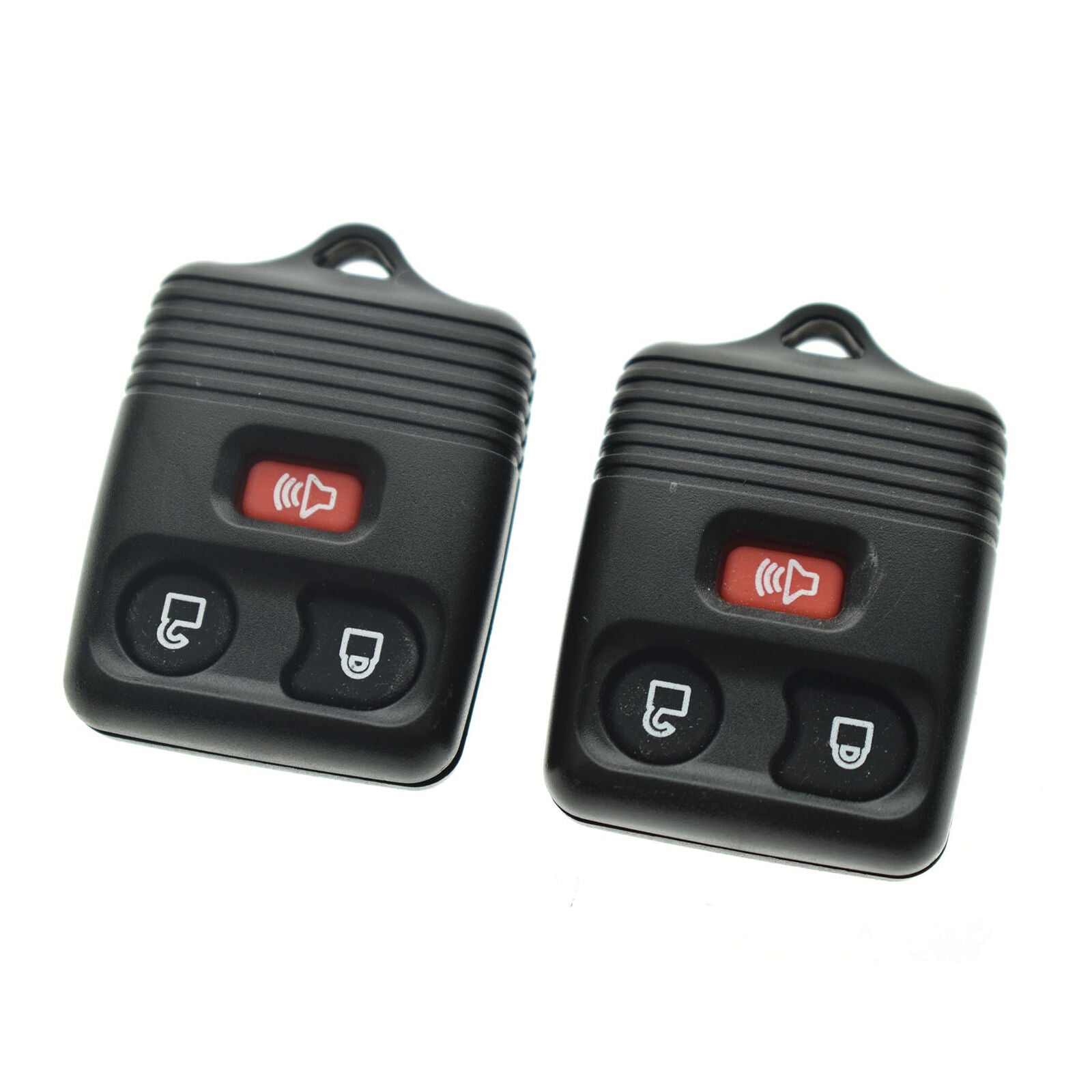 2 For 2004 2005 2006 2007 2008 2009 2010 Ford F150 F250 F350 Remote Fob + Key