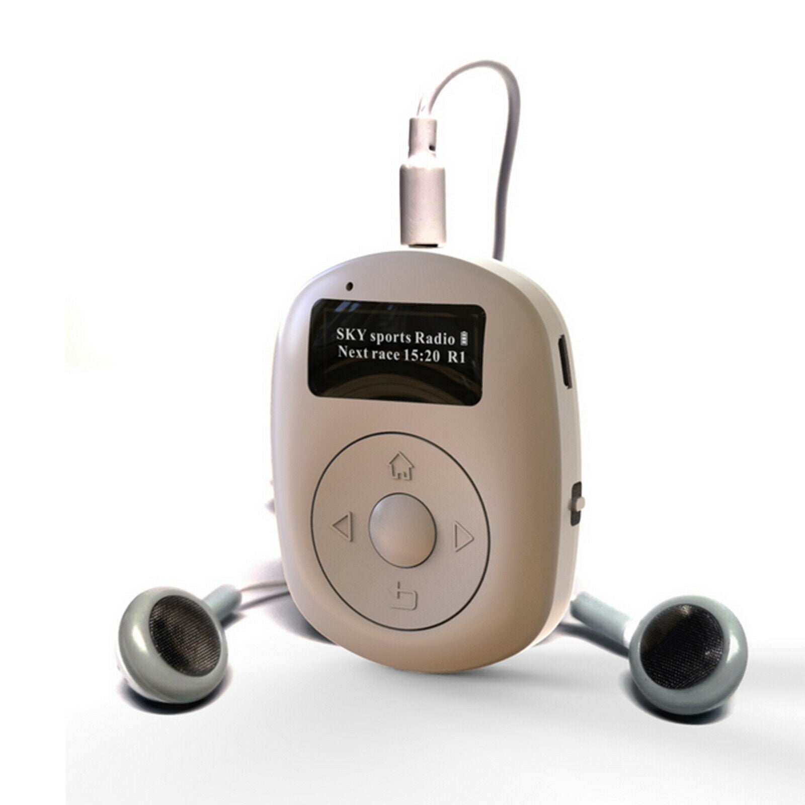 Mini DAB/DAB+/FM Radio with Bluetooth Portable Ddigital White Noise Radio
