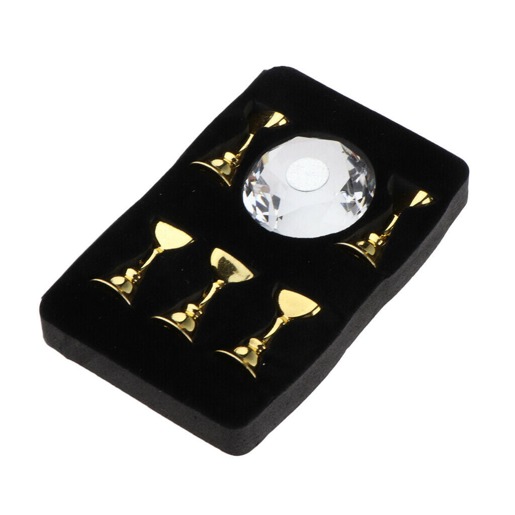 15-Pack Nail Tip Holder Stand Display Stand Nail Art Training Manicure Tools