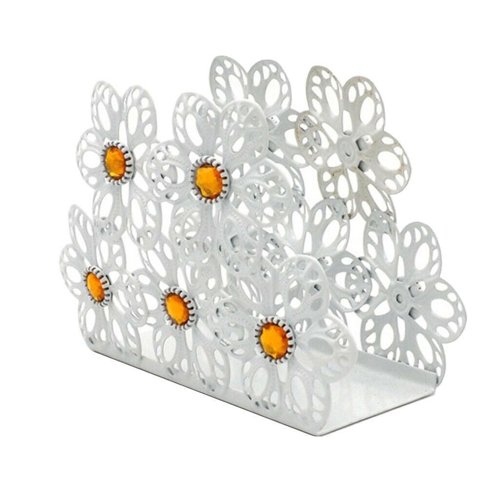 Desktop Upright Napkin Serviette Holder Paper Tissue Rack Party Decor 2#