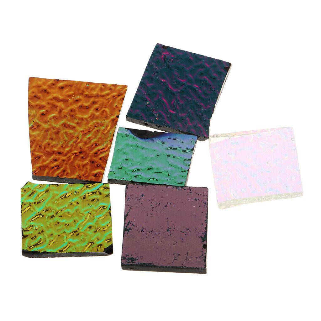 1Oz Dichroic Testure Film Fusing Glass Fusible Glass Pieces Jewelry Making