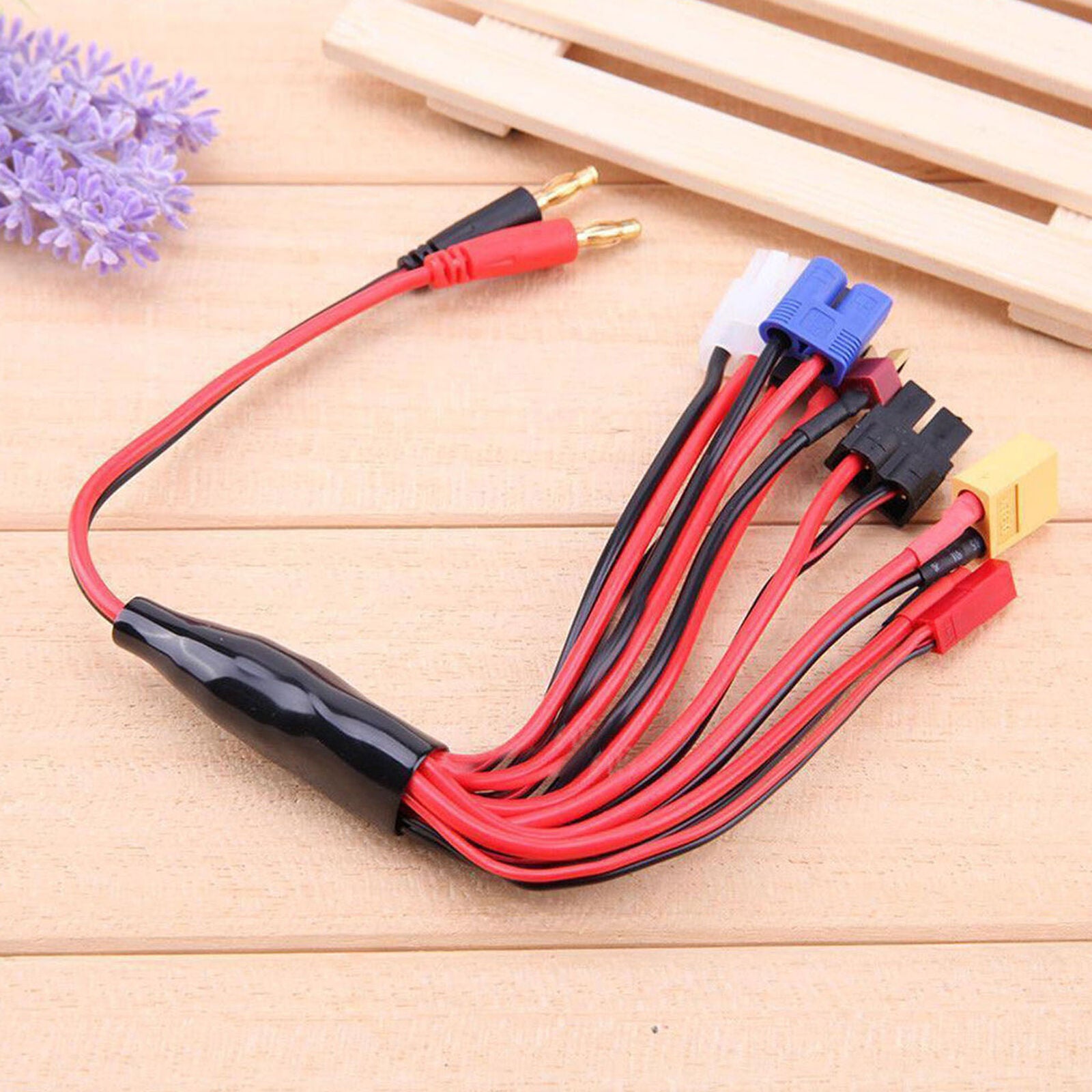 8 in 1 Lipo Battery Charger Multi Charging Plug Convert Cable for RC Car Parts