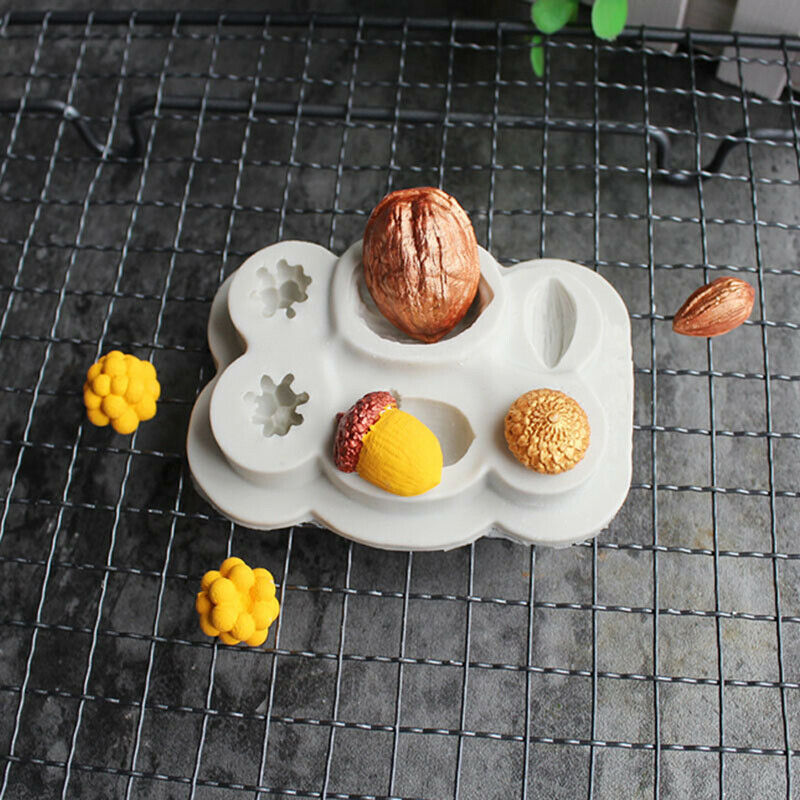 Nut Silicone Mold Fondant Mould Chocolate Mold Baking Cake Decorating Mou.l8