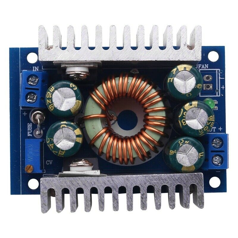 12A Dc-Dc  Mouble Buck Converter Low Ripple with Heat Sink 4.5V-30V To 0.8V-30Y3