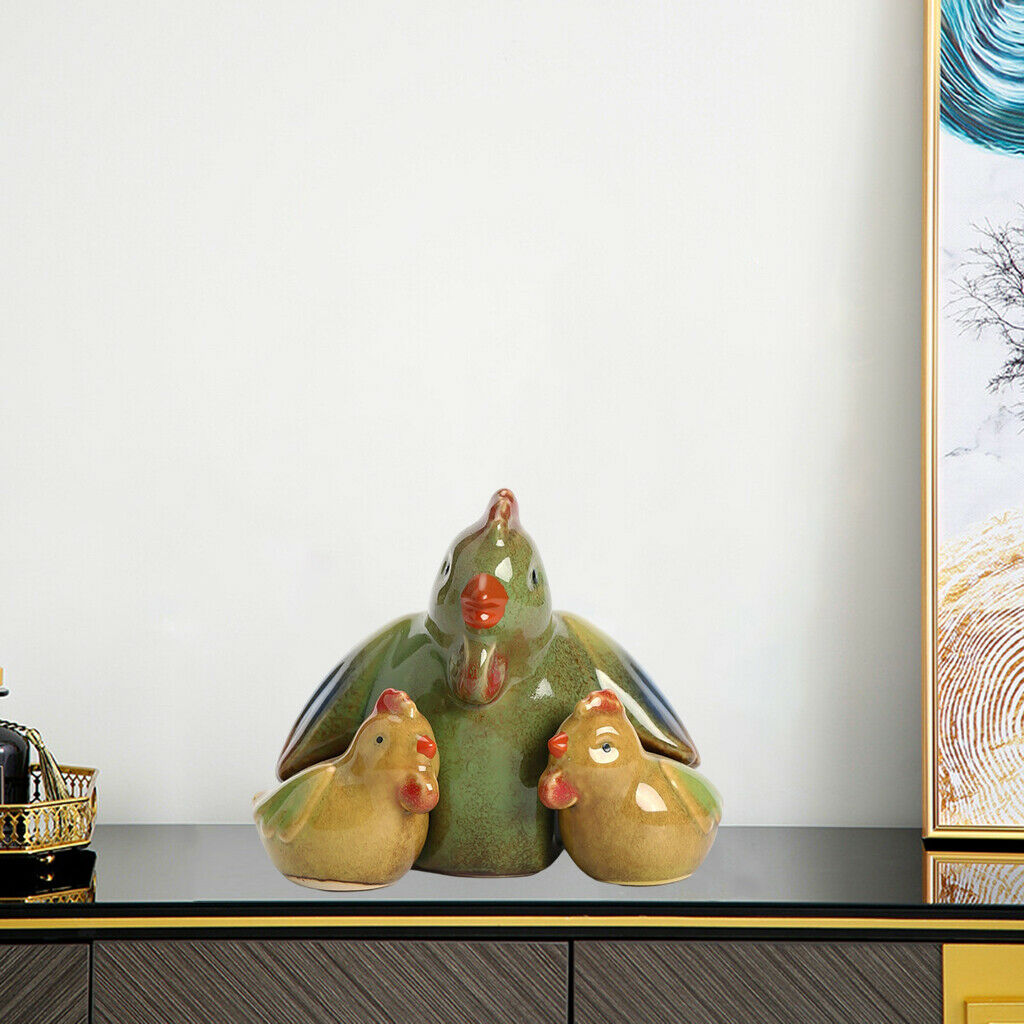 Hne Chicken Statue Animal Sculpture Home Decoration Gift