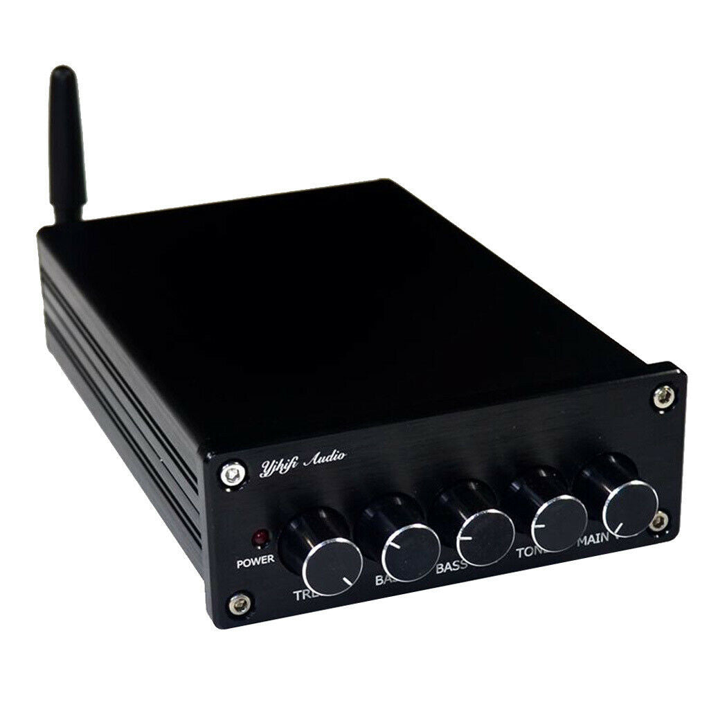 Portable HiFi Amplifier, 2x50W+100W TPA3116 2.1 Bluetooth 4.2 HiFi Amplifier
