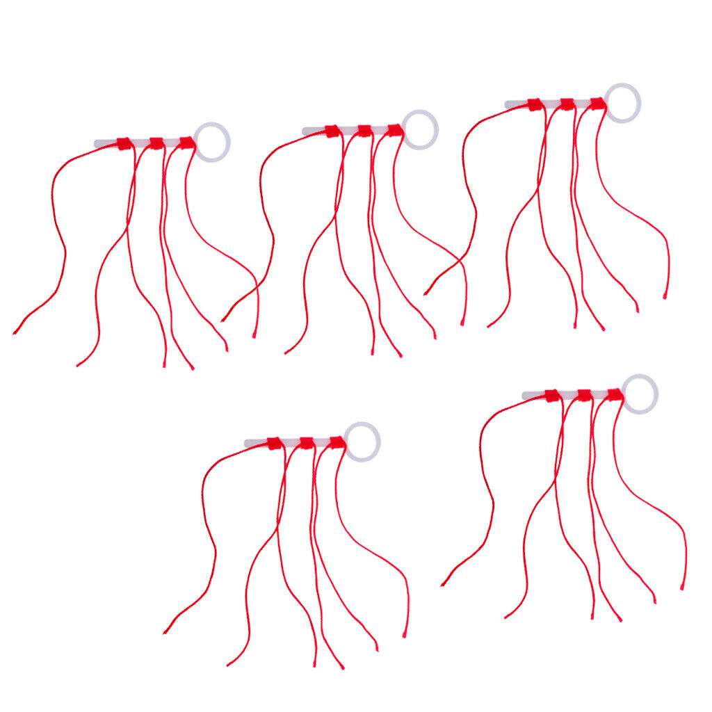 3X 5pcs Slip Knot Looper Bobber Stops Fishing Tackle Tool for Rock Fishing S
