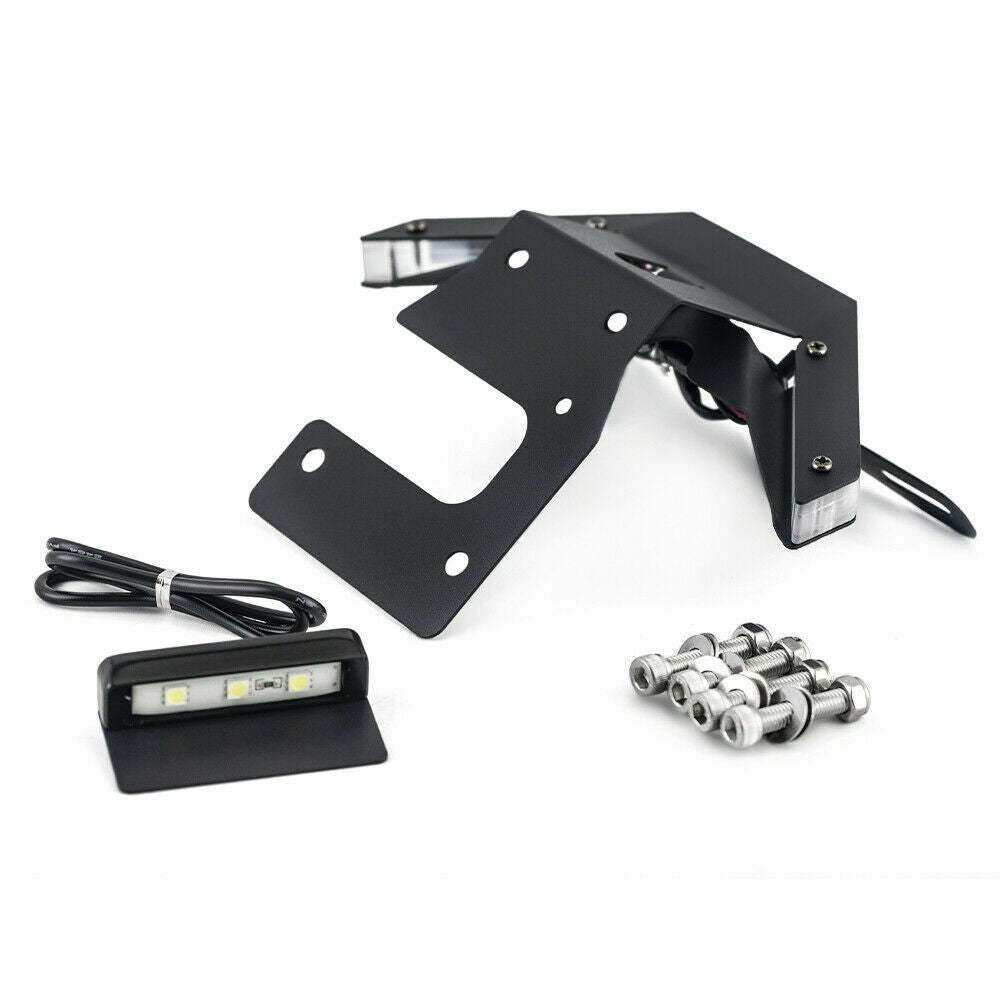Tail Tidy License Plate Holder LED Turn Light For KAWASAKI Z 900 Z900 2017-2021