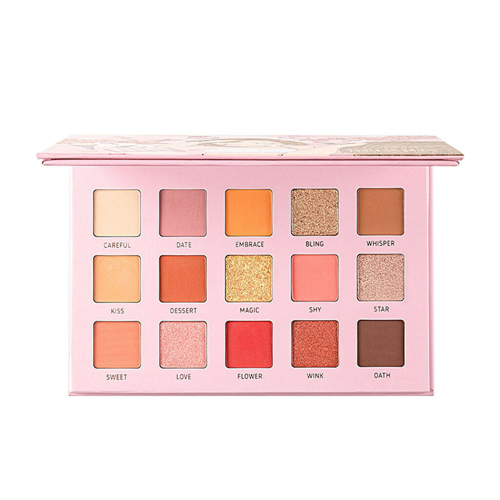 15 Shades Matte Creamy Long Lasting Waterproof Mineral Eye Shadow Pink