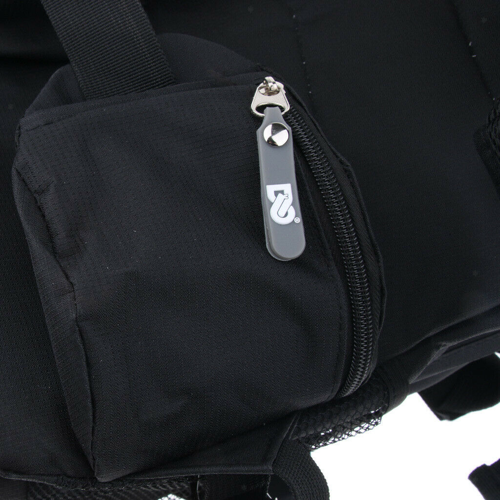 Quad Roller Skate Bag Shoulder Backpack Skates Sto Pouch Rucksack Black