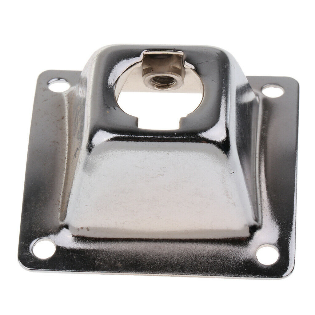 5 Pieces Drum Squre Holder Base Plate Drum Holder Mounting Plate for Drummer