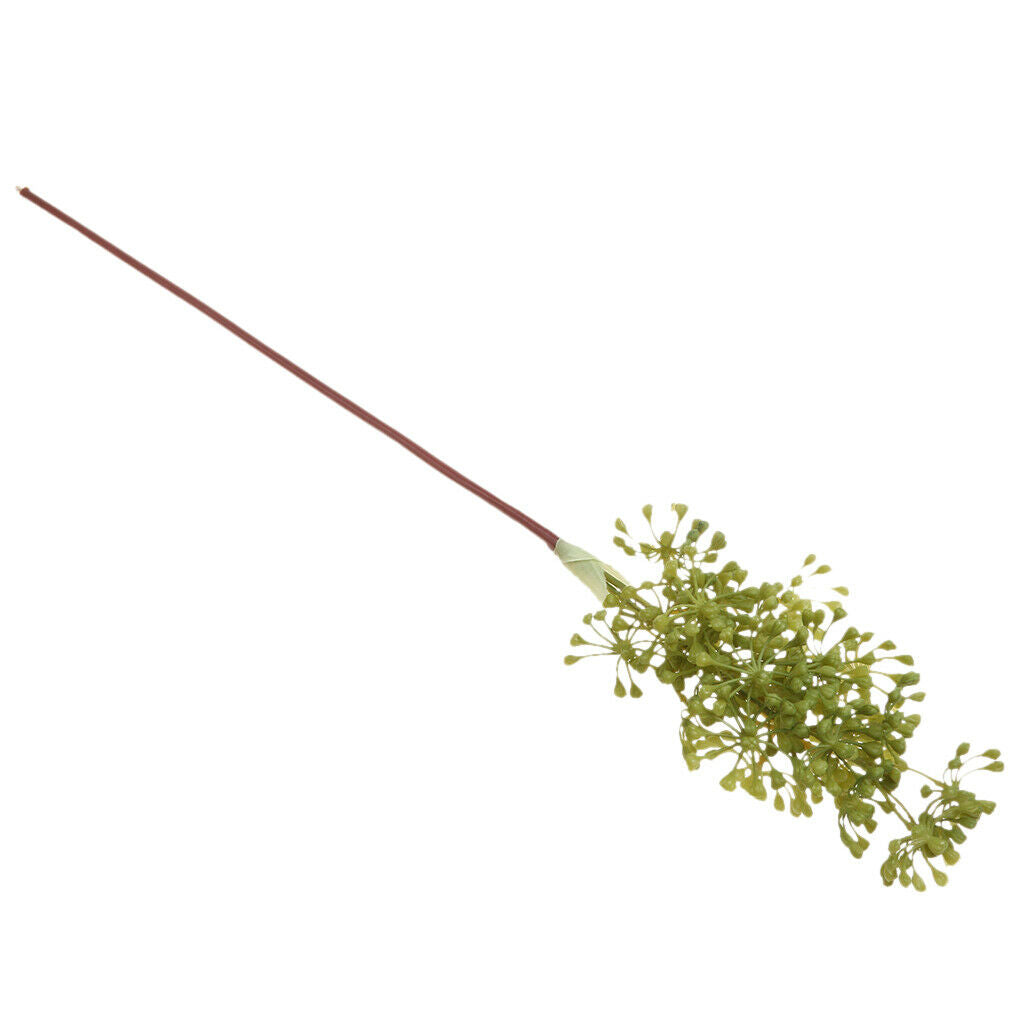 1Piece Artificial Plant Trigeminal Coriaria Bouquet Home Office Decor Green
